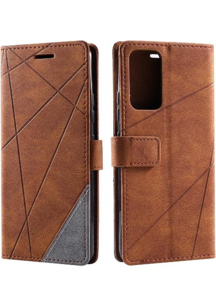 YH Mall Samsung Galaxy A82 5g Darbeye Kart Tutucu Kickstand Pu Deri (Yurt Dışından)