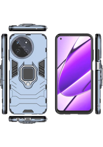 Realme 11 4g Darbeye Dayanıklı Kapak Için Kılıf Kickstand 360 &deg; Dönen Halka Damla (Yurt Dışından) indirimleri