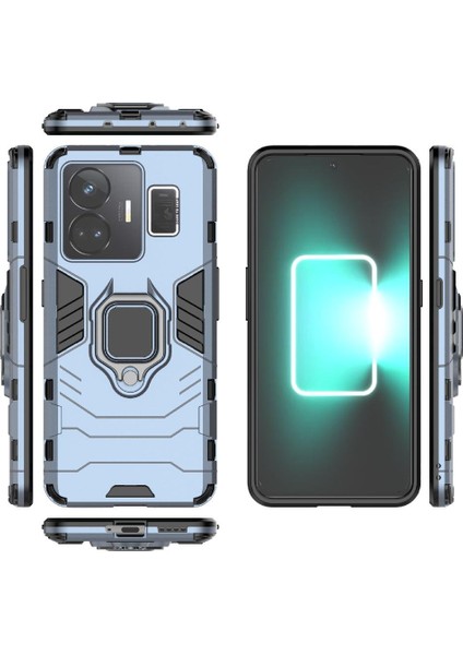 Realme Gt Neo 5 Askeri Damla Koruma 360 &deg; Dönen Halka Kapak (Yurt Dışından) modelleri