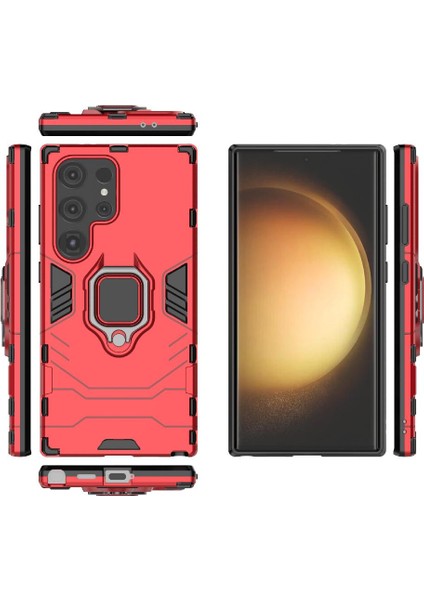 Samsung Galaxy S24 Ultra 5g Darbeye Kapak 360 &deg; Dönen Halka (Yurt Dışından) modelleri