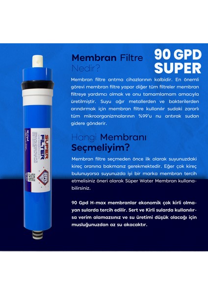 H-Max 13 Aşama Lg Membranlı 12 Litre Çelik Tanklı Mineralli Su Arıtma Cihazı - 0018