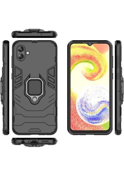 Samsung Galaxy A04 4g Kickstand Darbeye Kapak 360 &deg; Dönen (Yurt Dışından) indirimleri