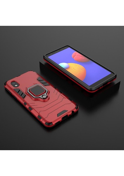 Samsung Galaxy A01 Çekirdek Darbeye Kapak Için Kılıf Kickstand Askeri Damla (Yurt Dışından) indirimleri