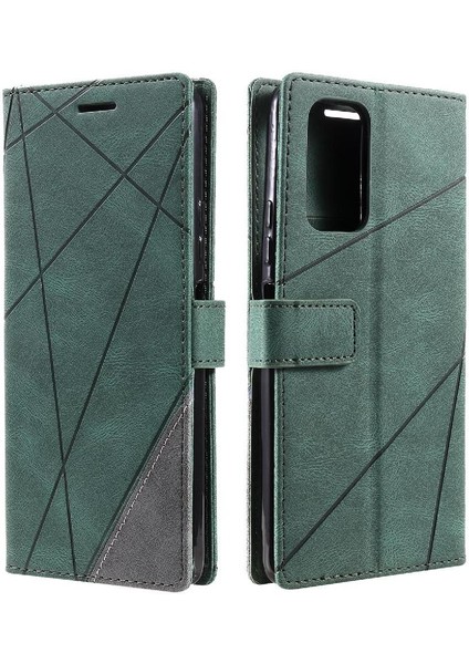 Xiaomi 11T/11T Pro Manyetik Pu Deri Kart Tutucu Kickstand Flip (Yurt Dışından)