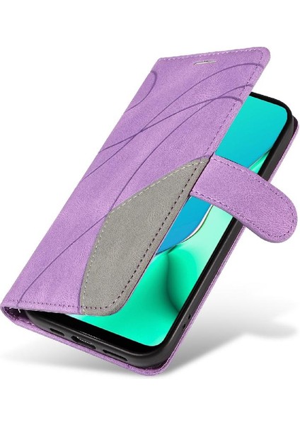 Kart Yuvası Standı Pu ile Oppo A9 2020/A5 2020 Iki Renkli Dikiş Için Kılıf (Yurt Dışından) indirimleri