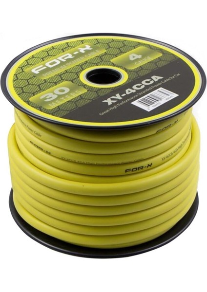 Oto Anfi Power Kablo 4ga 30MT Xy-4cca