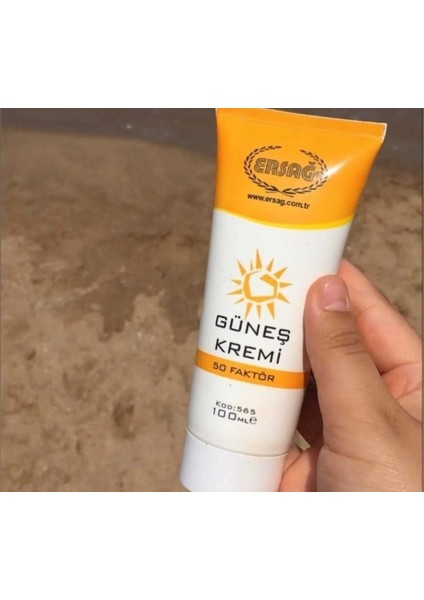 Güneş Kremi 50 Faktör 100 ml