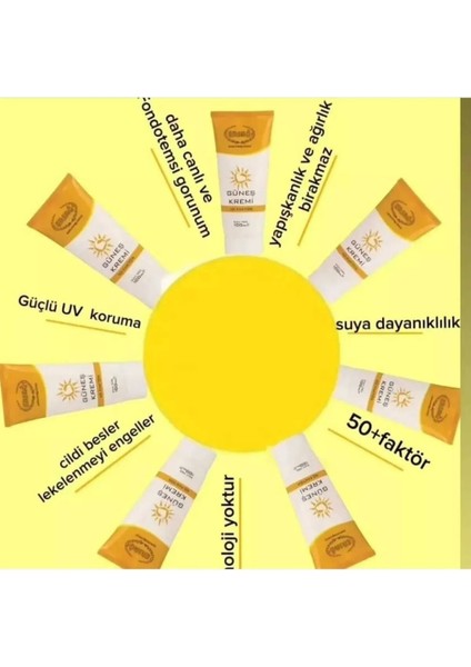 Güneş Kremi 50 Faktör 100 ml