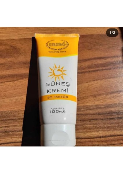 Güneş Kremi 50 Faktör 100 ml