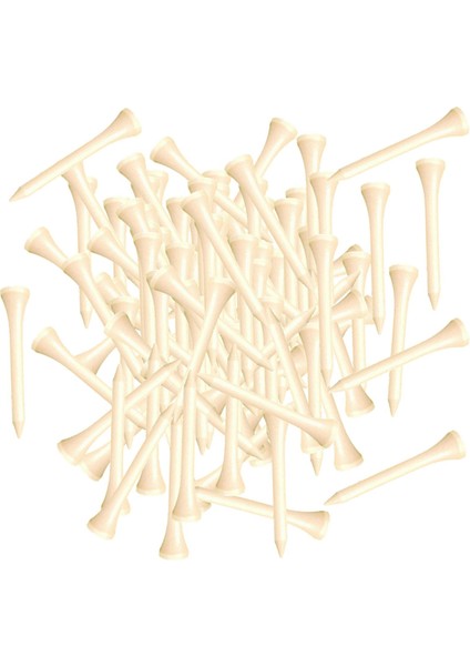 100 Ahşap Golf Golf Tee Kadın Egzersiz 54MM (Yurt Dışından) modelleri