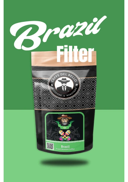 Caffe Del Bello Brezilya Filtre Kahve 250 G