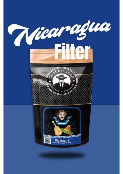 Caffe Del Bello Nikaragua Filtre Kahve 250 gr