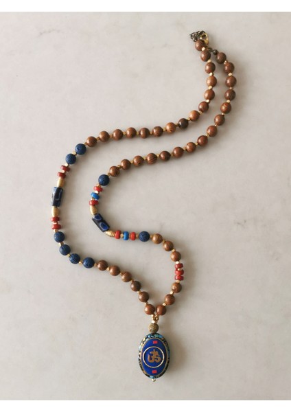 Özel Tasarım Ohm Sembol Etnik Kadın Kolye modelleri