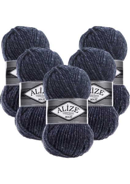 Superlana Maxi 5'li 805 El Örgü Ipliği