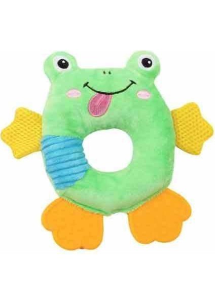 Vivid Life-Hollow Frog Sesli, Hışırtılı Köpek Oyuncağı 17 cm