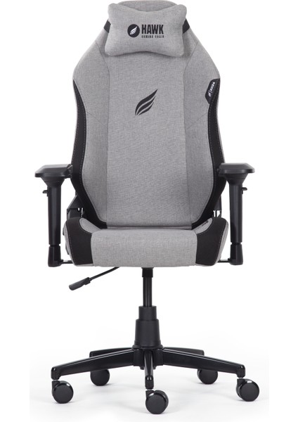 Hawk Gaming Chair Future Gray Mini Kumaş Oyuncu Koltuğu