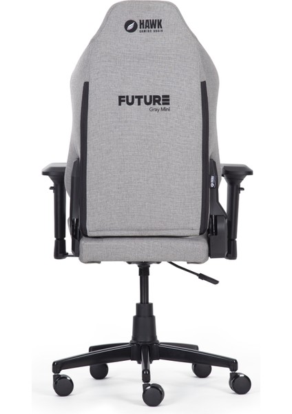 Hawk Gaming Chair Future Gray Mini Kumaş Oyuncu Koltuğu