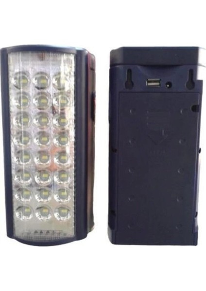 Daylink 2606L USB Şarj Çıkışlı 18LED 80 Saat Akülü Şarjlı Işıldak fiyatları