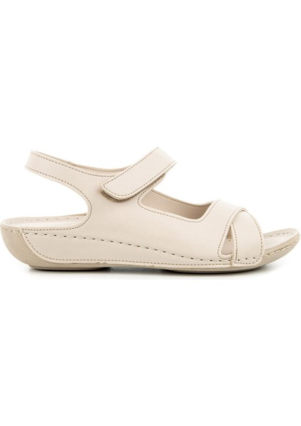 Orthopedix Alula Anatomik Kadın Sandalet 31121 Krem fiyatları
