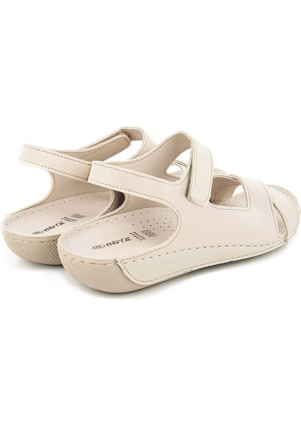 Orthopedix Alula Anatomik Kadın Sandalet 31121 Krem modelleri