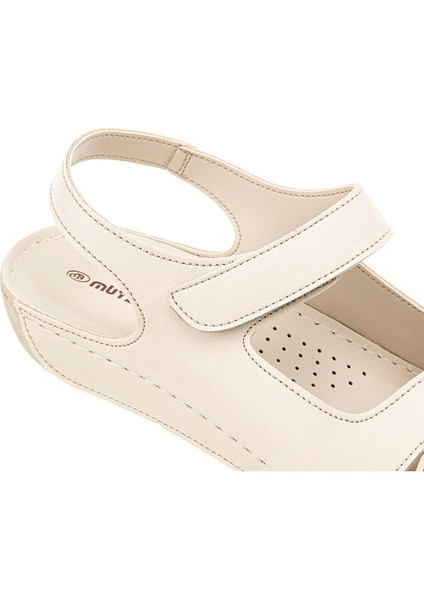 Orthopedix Alula Anatomik Kadın Sandalet 31121 Krem fırsatları