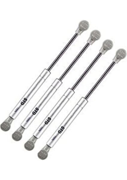 4 Adet Dolap Amortisörü Gazlı Piston Kapak Hidroliği 27 cm 100N