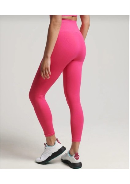 Superdry Seamless Pembe Tayt