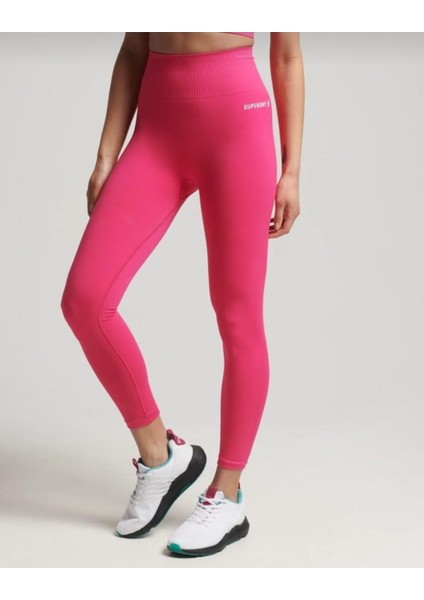 Superdry Seamless Pembe Tayt