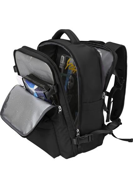 Tengyueda Erkek ve Kadın Seyahat Sırt Çantası Büyük Kapasiteli Çok Fonksiyonlu Öğrenci Seyahat Sırt Çantası (Yurt Dışından)