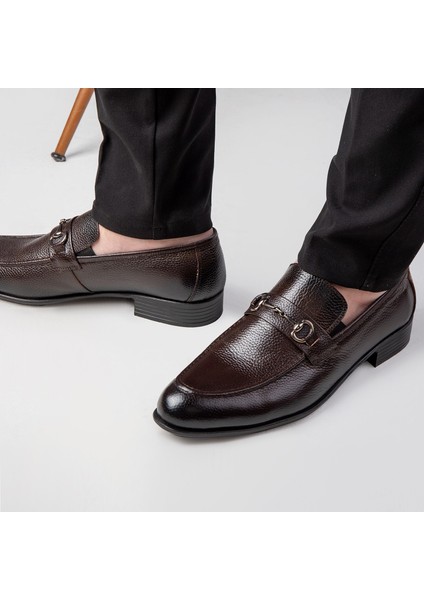 Sidro Deri Erkek Klasik Ayakkabı, Loafer Klasik Ayakkabı, Makosen Ayakkabı