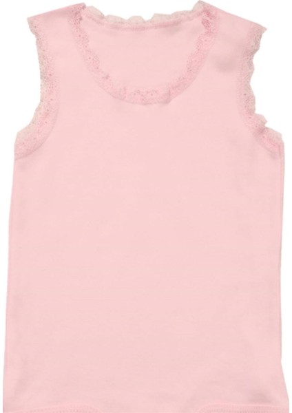 Rikralı Dantelli Çıtçıtlı Body Pembe