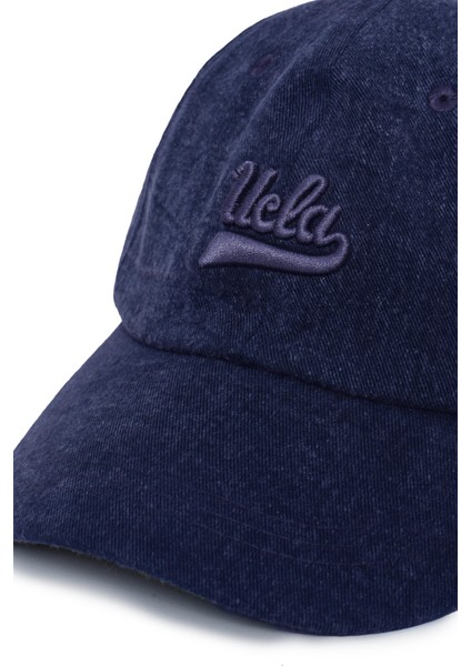 Fortuno Lacivert Baseball Cap Nakışlı Unisex Şapka