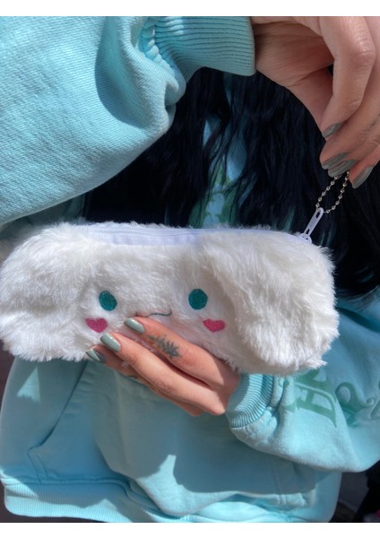 Sanrio Cinnamaroll Mor Kalemlik Peluş modelleri