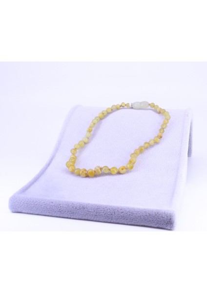 Sarı Kehribar Bebek Diş Kolyesi modelleri