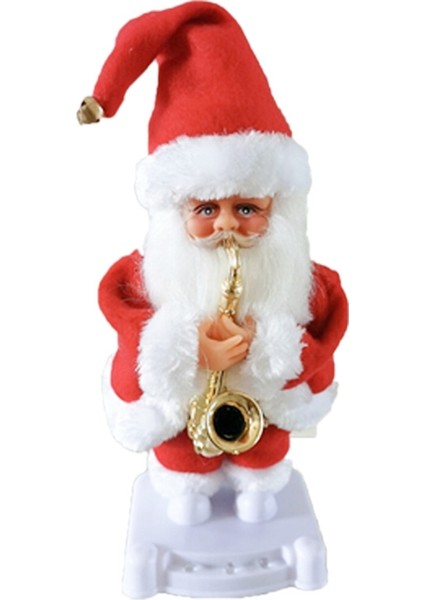 Noel Bebek Oyuncak Elektrikli Kalça Sallayarak Pazen Dans Noel Noel Baba Oyuncak Çocuklar Için C (Yurt Dışından)