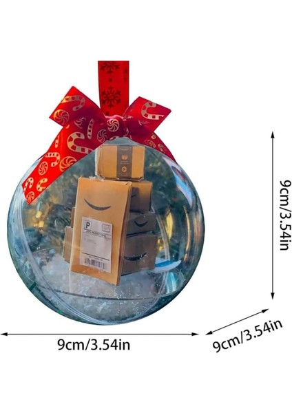 Noel Süs Topu Noel Ağacı Süsleri Temizle Biblo Süsleme Evi Asılı Top Zarif Hediye-Siyah Kediler (Yurt Dışından)