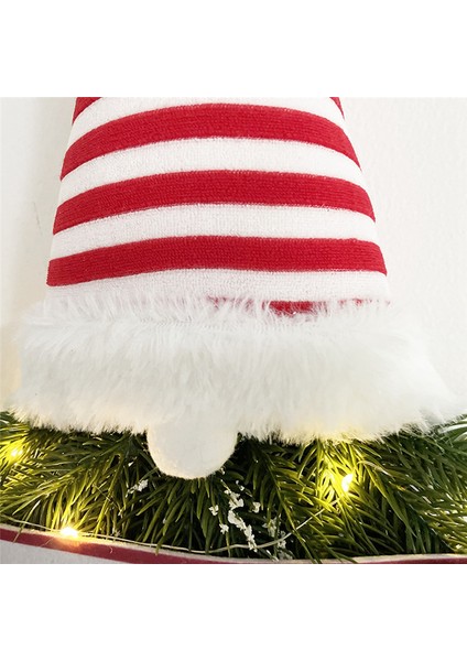 Noel Garlands Süsler Noel Ev Dekorasyonu Için Noel Süslemeleri Kapı Kolye (Yurt Dışından)