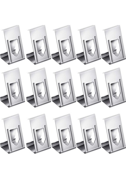 200 Adet Resim Çerçevesi Askı Klipleri Metal Bahar Dönüş Klip Askı 3D Yazıcı Cam Yatak Klipleri Çerçeve (Yurt Dışından)
