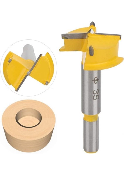 Woodworker Menteşe Sıkıcı Ucu 35MM Çimentolu Karbür Ahşap Delik Testere Açıcı Sondaj Sıkıcı Ucu Kesici (Yurt Dışından) indirimleri