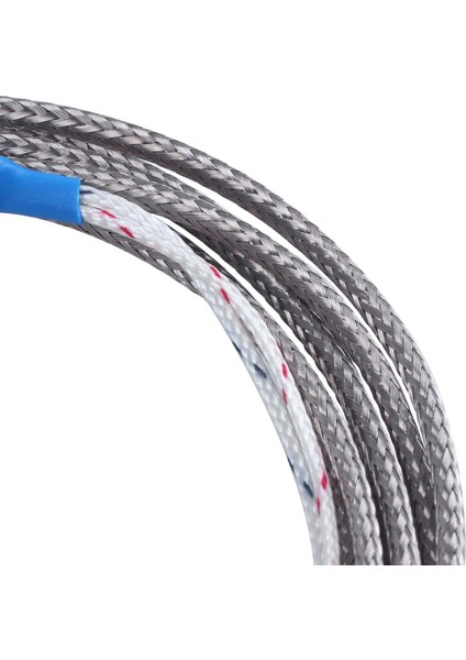 9mm x 5mm Prob Halkası K Tipi Termokupl Sıcaklık Sensörü 2m 6.6ft (Yurt Dışından)