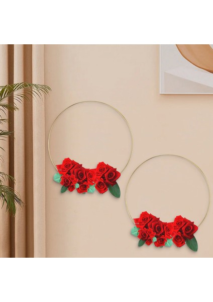 5 Paket 14 Inç Metal Çiçek Çember Çelenk Makrome Altın Halka Yüzükler Dıy Çelenk Dekor, Dream Catcher ve Makrome Duvar Asılı El Sanatları (Yurt Dışından) fiyatları