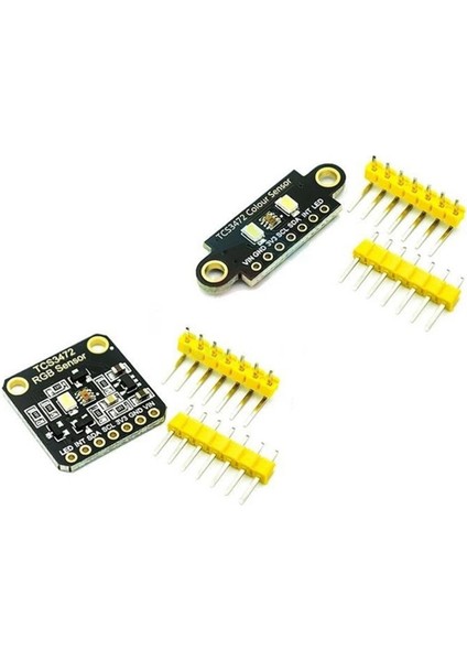 TCS34725 Renk Sensörü TCS3472 Rgb Sensör Tanıma Modülü STM32 Için Rgb Geliştirme Kartı Iıc, Çift Delikli (Yurt Dışından)