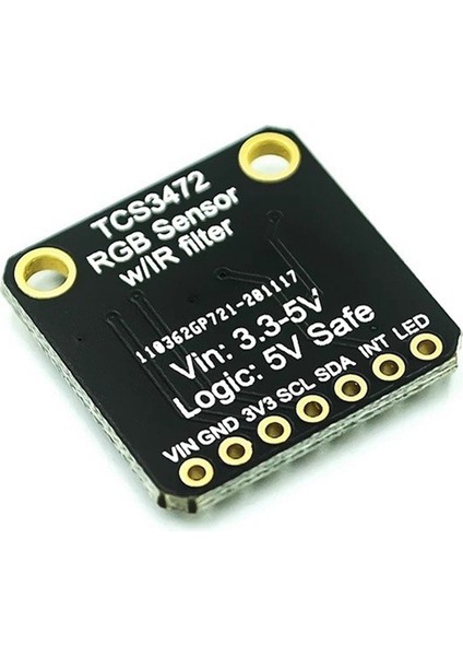 TCS34725 Renk Sensörü TCS3472 Rgb Sensör Tanıma Modülü STM32 Için Rgb Geliştirme Kartı Iıc, Çift Delikli (Yurt Dışından)