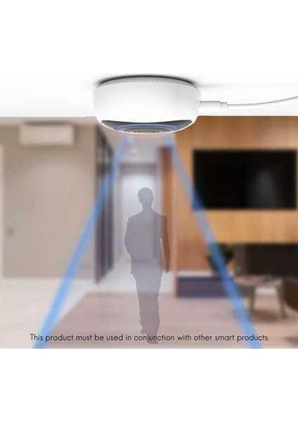 Zigbee Akıllı Insan Varlık Sensörü Insan Hareket Sensörü Ev Akıllı Yaşam Için Işık Siren Alarmı ile Akıllı Bağlantı (Yurt Dışından)
