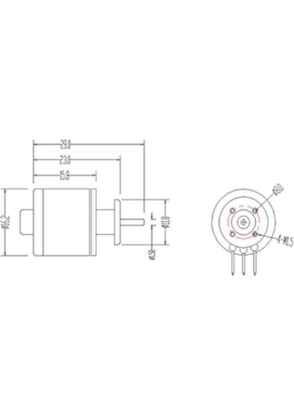 QF1611 Fırçasız Motorlu (14000KV) 30MM 6 Bıçaklı Edf Ünitesi Için (Yurt Dışından)