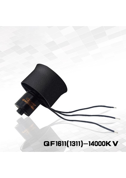 QF1611 Fırçasız Motorlu (14000KV) 30MM 6 Bıçaklı Edf Ünitesi Için (Yurt Dışından)