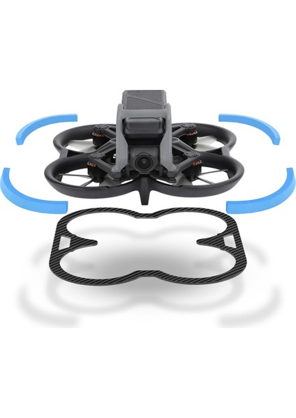 Avata Çarpışma Önleyici Koruma Halkası Karbon Fiber Levha Traverser Çizilmez Bıçak Aksesuarları (Yurt Dışından) fiyatları