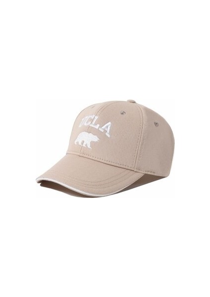 Morgan Bej Baseball Cap Nakışlı Standard Fit Unisex Şapka