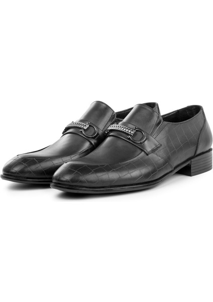Lunta Deri Erkek Klasik Ayakkabı, Loafer Klasik Ayakkabı, Makosen Ayakkabı