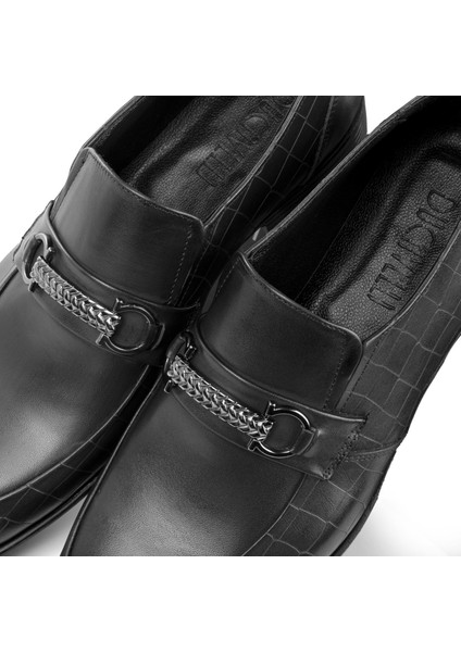 Lunta Deri Erkek Klasik Ayakkabı, Loafer Klasik Ayakkabı, Makosen Ayakkabı